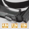 Fejpántos nagyító LED világítással