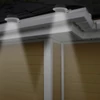 Szolár ereszcsatorna / kerítés fény 3 LED-del