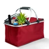 Thermo összecsukható bevásárlókosár - 49 x 28 x 25 cm - 21 L - 4 féle színben