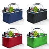 Thermo összecsukható bevásárlókosár - 49 x 28 x 25 cm - 21 L - 4 féle színben