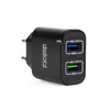 Hálózati 2x USB aljzat 5V 2.4A adapter