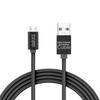 Adatkábel - MicroUSB LED fénnyel 1 m