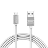 Adatkábel - MicroUSB LED fénnyel 1 m