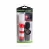 Elakadásjelző lámpa - mágneses - 6 piros LED - elemes
