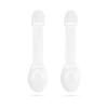 Biztonsági gyerekzár ajtóra - 21 cm - öntapadós - fehér - 2 db / csomag