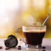 Újratölthető műanyag kávékapszula 5 db Nespresso gépekhez 