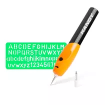 Gravírozó ceruza elemes 3.0V sablonnal