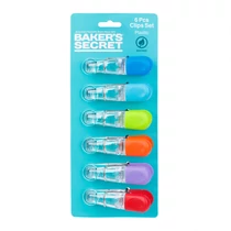 Baker&#039;s Secret 6 darabos csipesz szett - mágneses