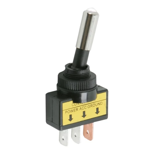 Karos kapcsoló 20 A - 12 V DC ON - OFF  LED-del