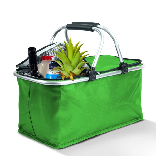 Thermo összecsukható bevásárlókosár - 49 x 28 x 25 cm - 21 L - 4 féle színben