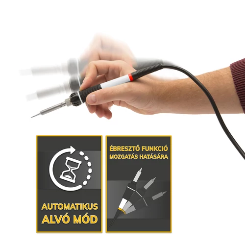 Digitális forrasztóállomás 230 V 60 W