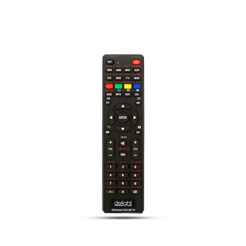 Univerzális TV távirányító - 250+ típushoz - fekete - 2 x AAA