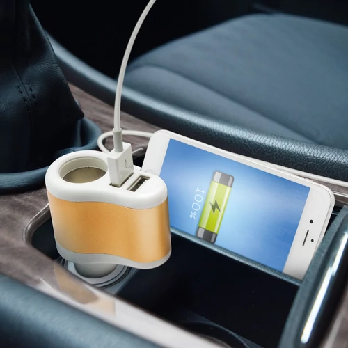 Szivargyújtó aljzat 2 USB 2,1A + 1,0A