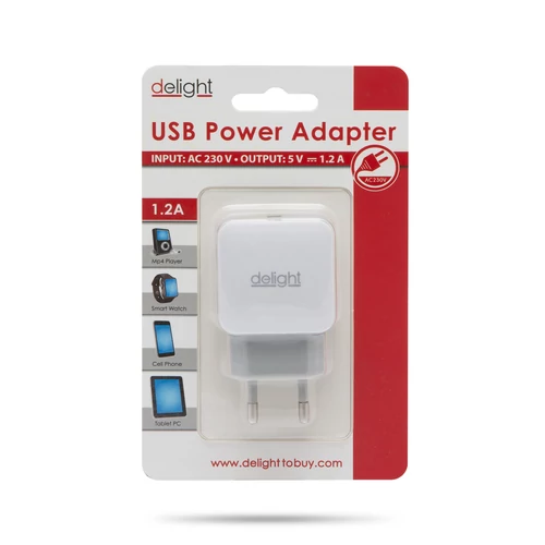 USB Hálózati adapter 1xUSB
