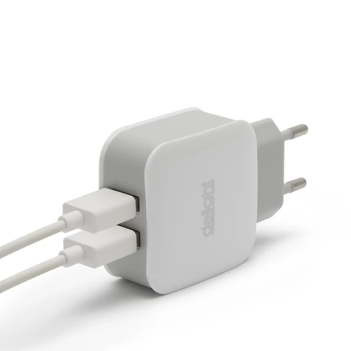 USB Hálózati adapter 2xUSB