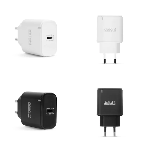 Hálózati USB Type-C aljzat - gyorstöltő PD20W 5V 3A adapter