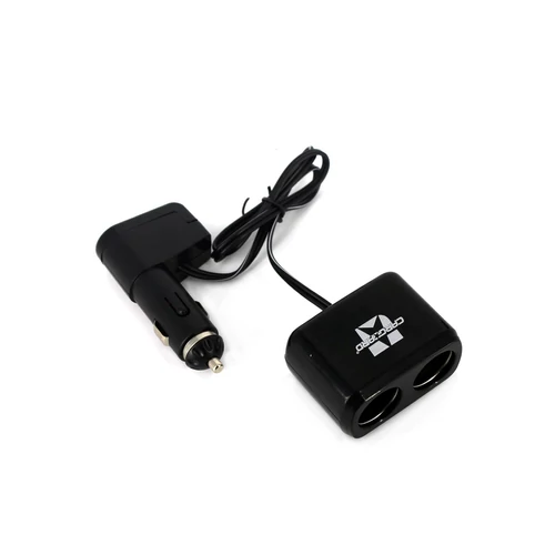 Szivargyújtóaljzatba csatlakoztatható 2-es elosztó + 1A USB