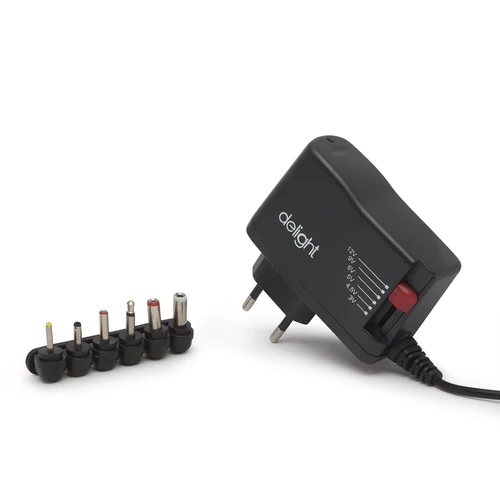 Univerzális adapter 3 - 12V 2.5A 30W 6 DC dugó