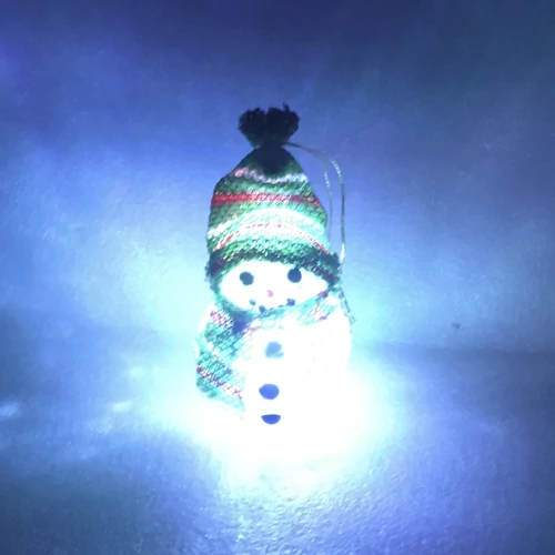 LED-es hóember ~ 8 cm