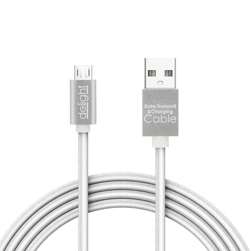 Adatkábel - MicroUSB LED fénnyel 1 m