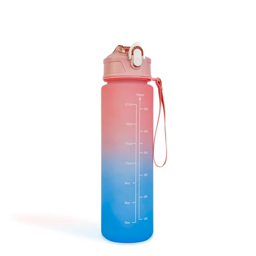 Sport kulacs - 750 ml - opálos - színátmenetes