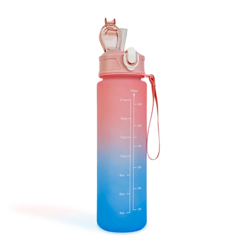 Sport kulacs - 750 ml - opálos - színátmenetes
