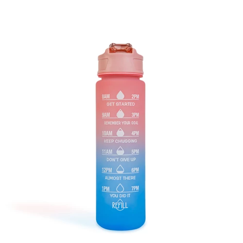 Sport kulacs - 750 ml - opálos - színátmenetes