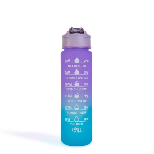 Sport kulacs - 750 ml - opálos - színátmenetes